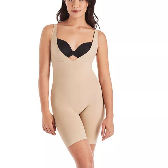 Maidenform Firm Control Shapewear Open Bust Body Shaper XL - Picture 1 of 9